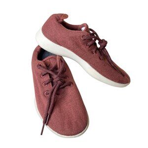 Allbirds Wool Runner Sneakers Sunkissed with Cream Sole Women's Size 7